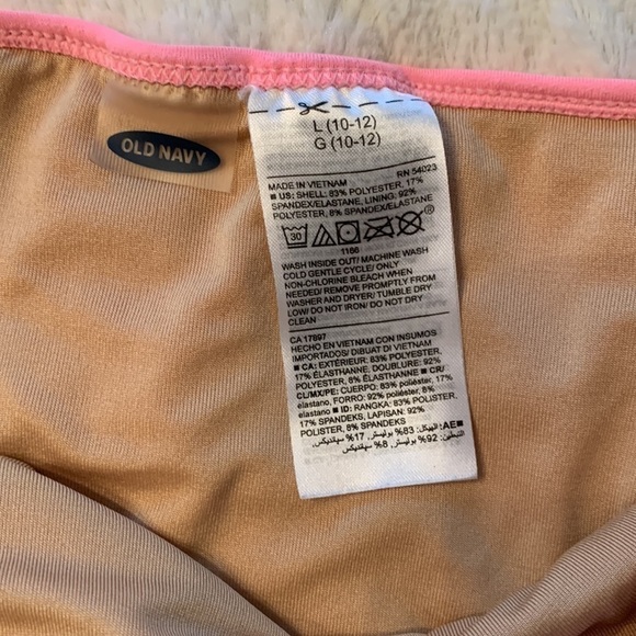 Old Navy Bikini Size 10-12 Girls EUC - Picture 2 of 3